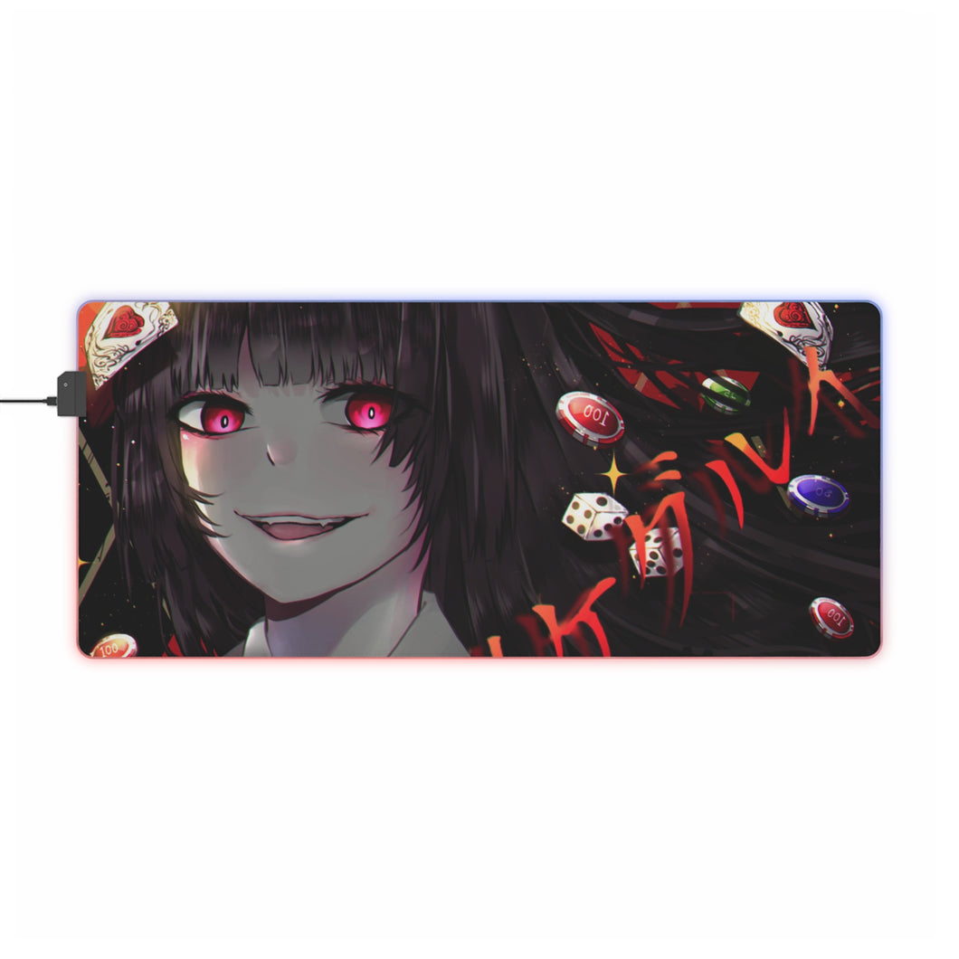 Kakegurui Yumeko Jabami RGB LED Mouse Pad (Desk Mat)