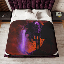 Load image into Gallery viewer, Anime Solo Leveling Sherpa Blanket

