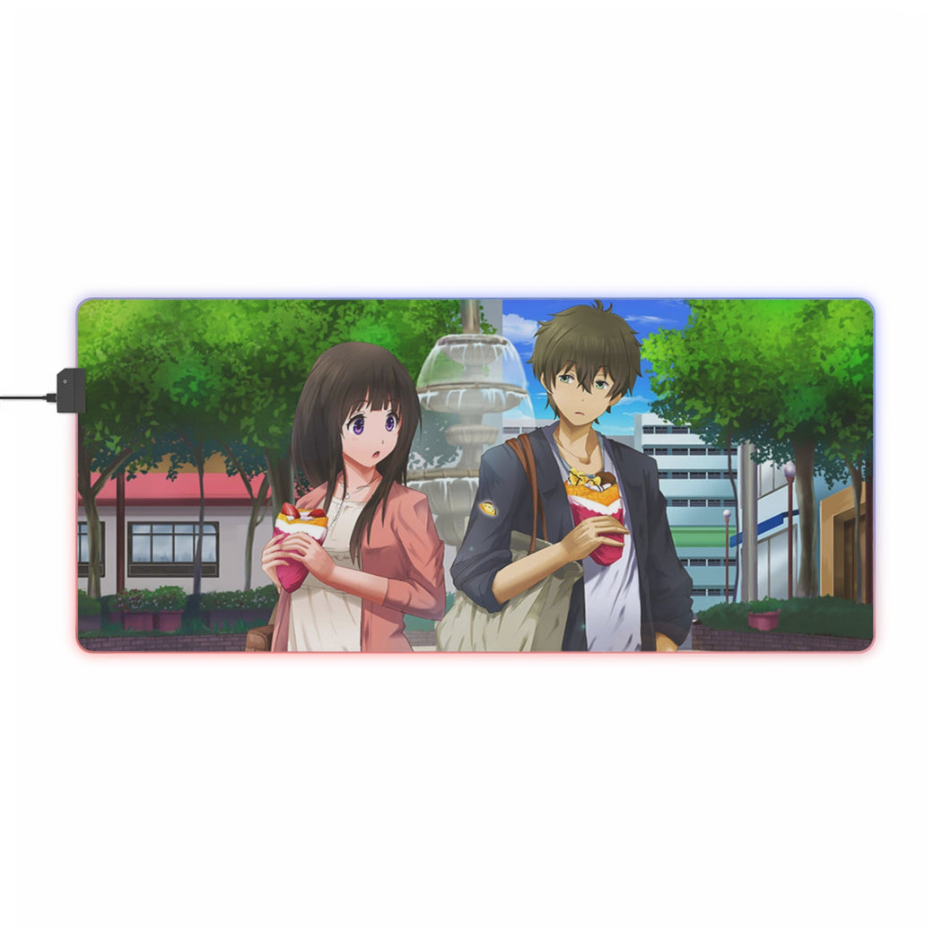 Hyouka Eru Chitanda RGB LED Mouse Pad (Desk Mat)
