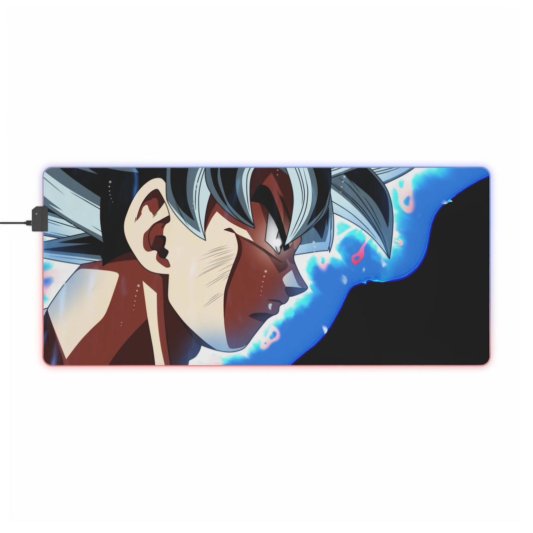 Goku Ultra Form RGB LED Mouse Pad (Desk Mat)