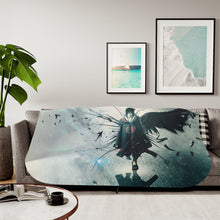 Load image into Gallery viewer, Saskey the hatred on its purest form Sherpa Blanket
