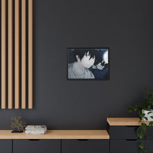 Load image into Gallery viewer, Rin Okumura and Kuro Canvas Framed Art Print
