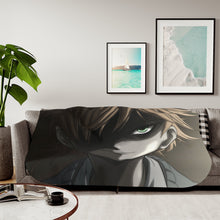Load image into Gallery viewer, The Promised Neverland Emma Sherpa Blanket
