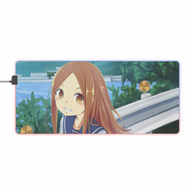 Load image into Gallery viewer, Karakai Jouzu No Takagi-san RGB LED Mouse Pad (Desk Mat)
