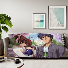 Load image into Gallery viewer, Anime Clannadr Sherpa Blanket
