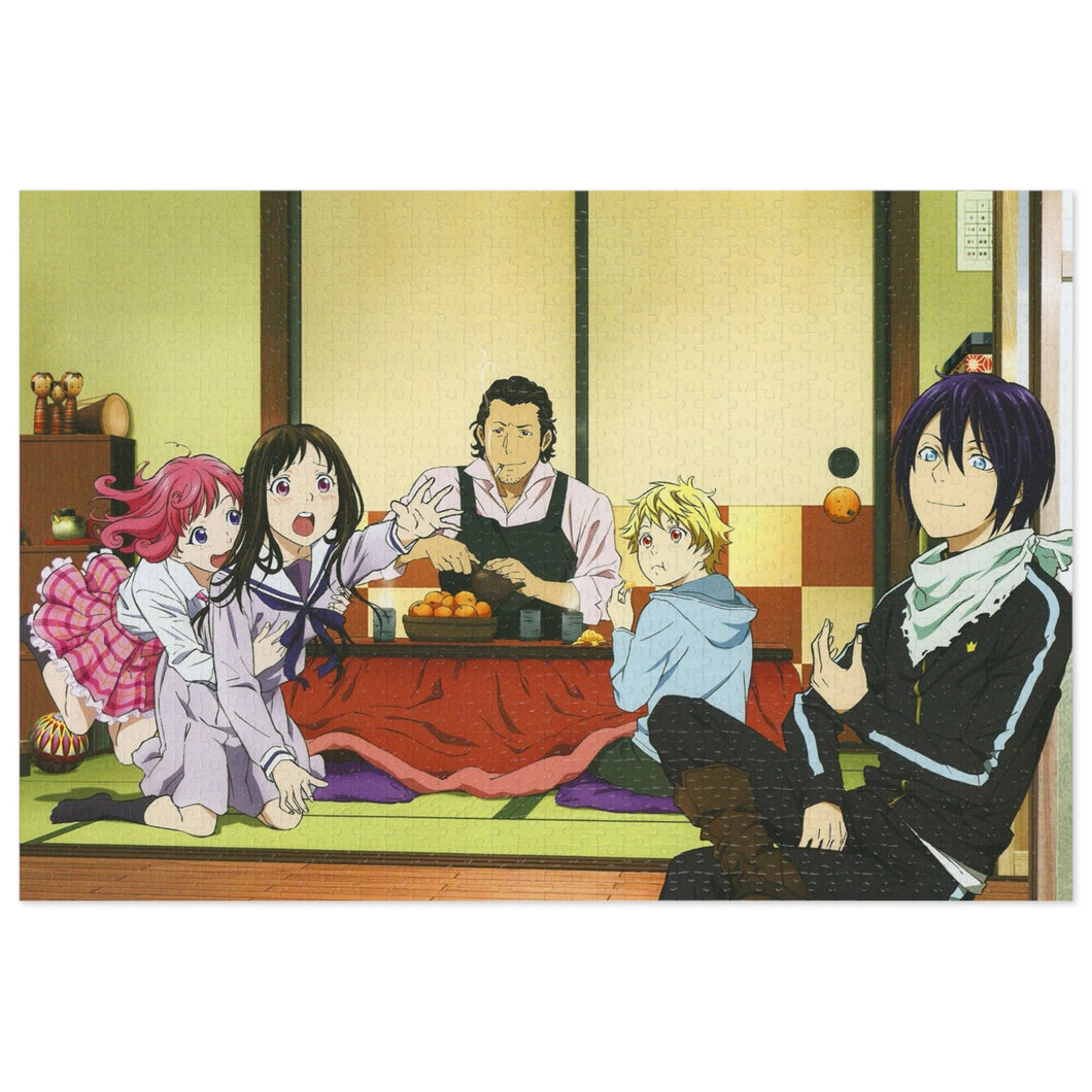 Noragami Yato, Yukine, Hiyori Iki, Kofuku Ebisu, Daikoku Jigsaw Puzzle