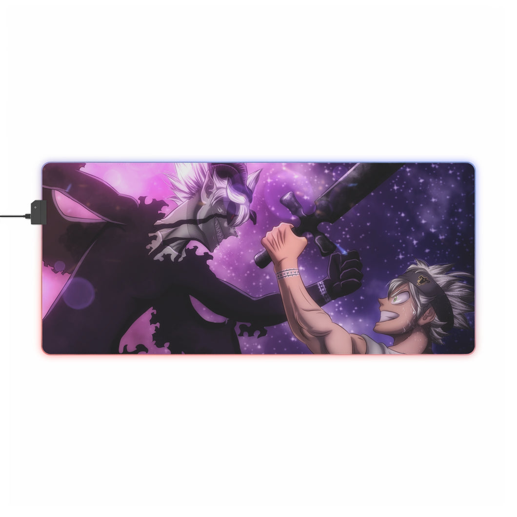 Anime Black Clover RGB LED Mouse Pad (Desk Mat)