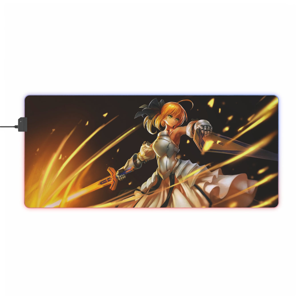 Fate/Stay Night RGB LED Mouse Pad (Desk Mat)