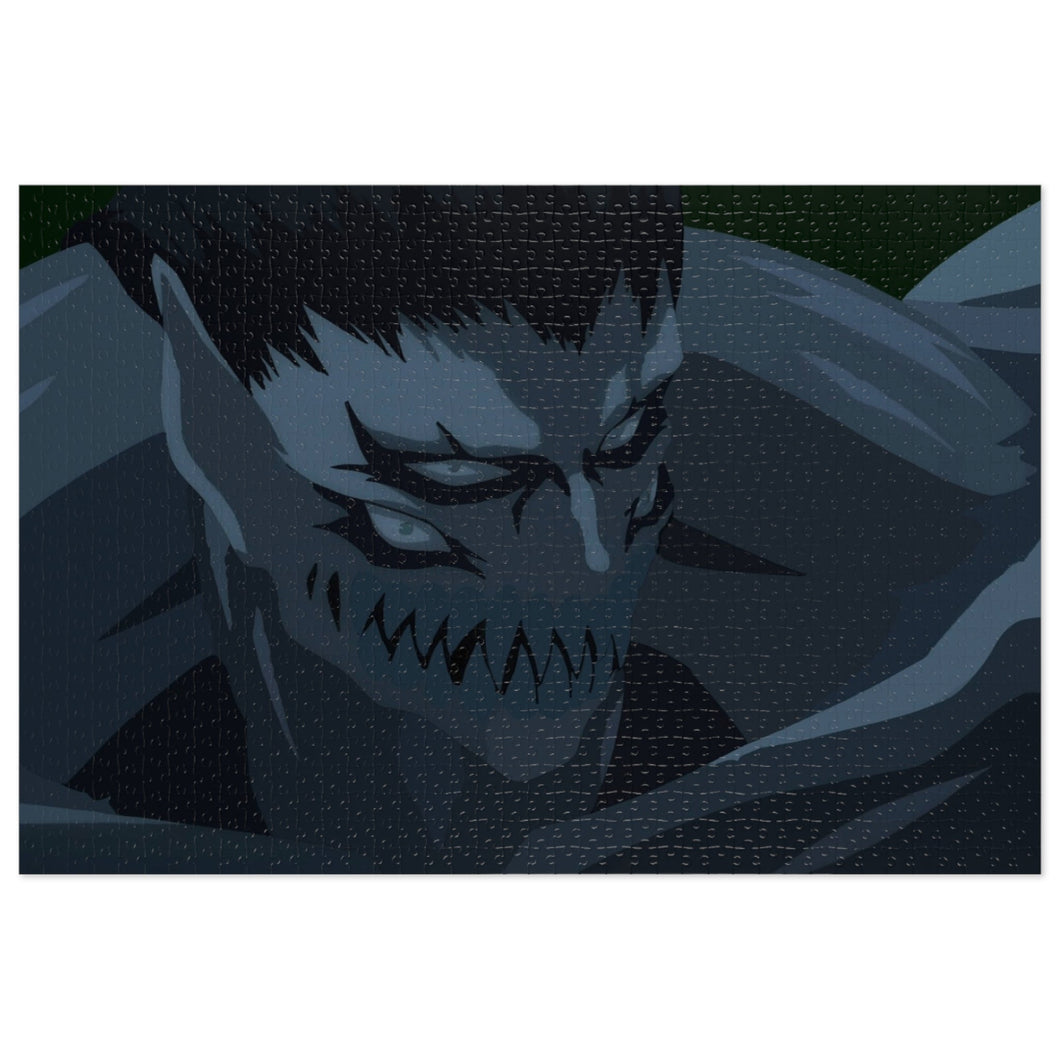 Gotou (Parasyte -the maxim-) Minimalist Jigsaw Puzzle