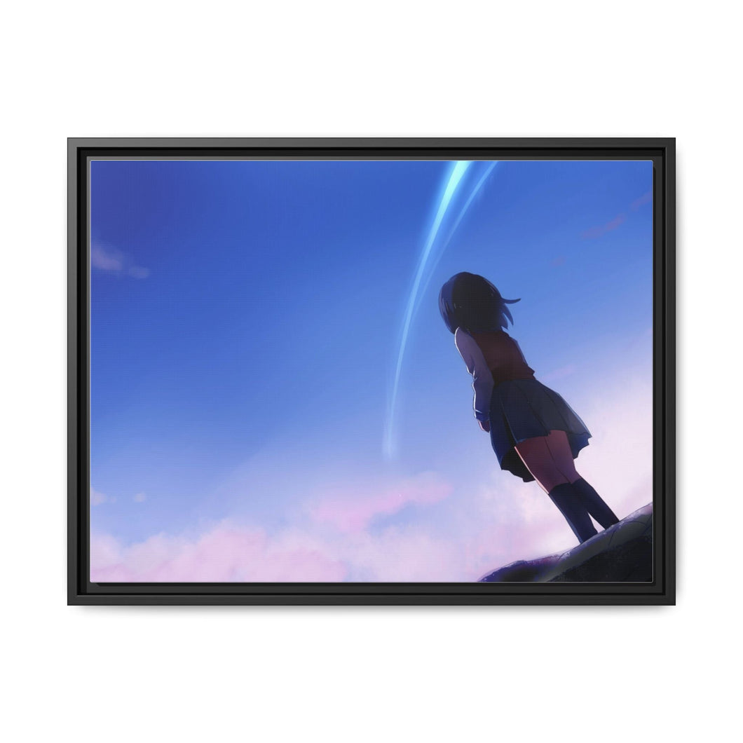 Your Name. Canvas Framed Art Print