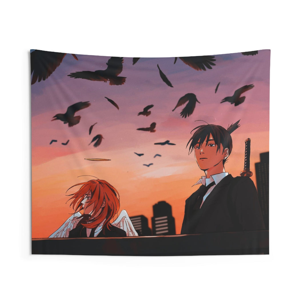 Anime Chainsaw Man Indoor Wall Tapestry