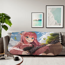 Load image into Gallery viewer, Hitori Gotou Sherpa Blanket
