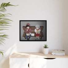 Load image into Gallery viewer, Yū Otosaka and Nao Tomori Together Canvas Framed Art Print
