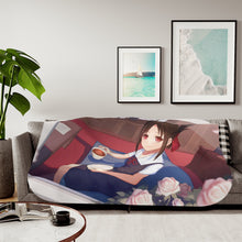 Load image into Gallery viewer, Kaguya Shinomiya Sherpa Blanket
