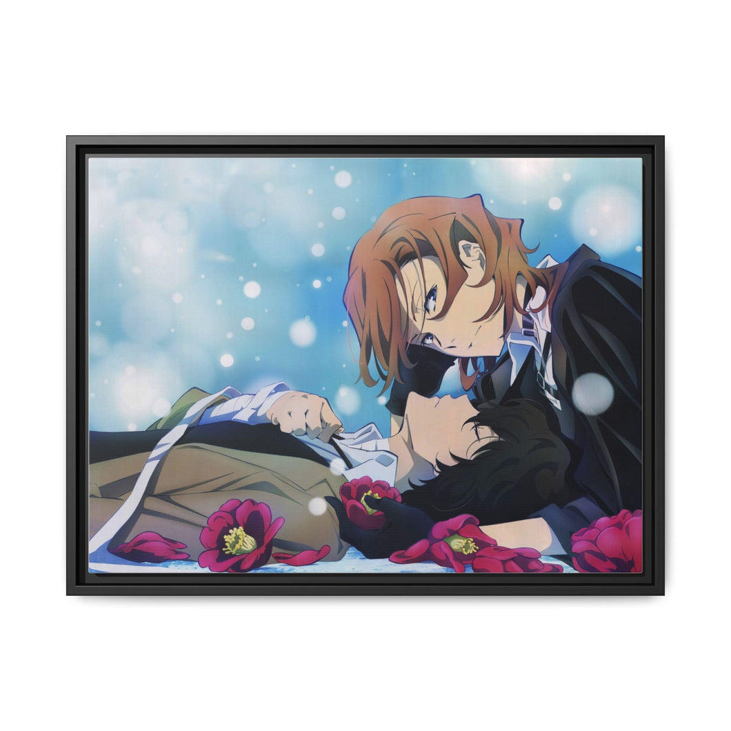 Anime Bungou Stray Dogs Canvas Framed Art Print