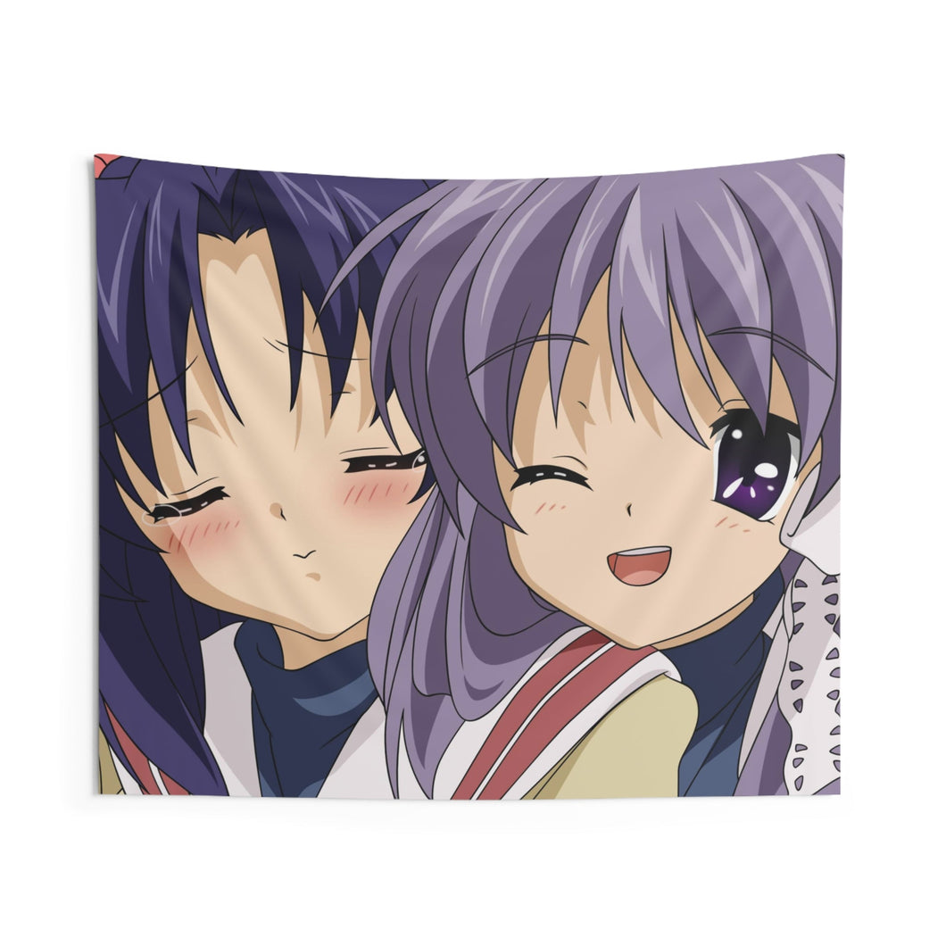 Clannad Kyou Fujibayashi, Kotomi Ichinose Indoor Wall Tapestry