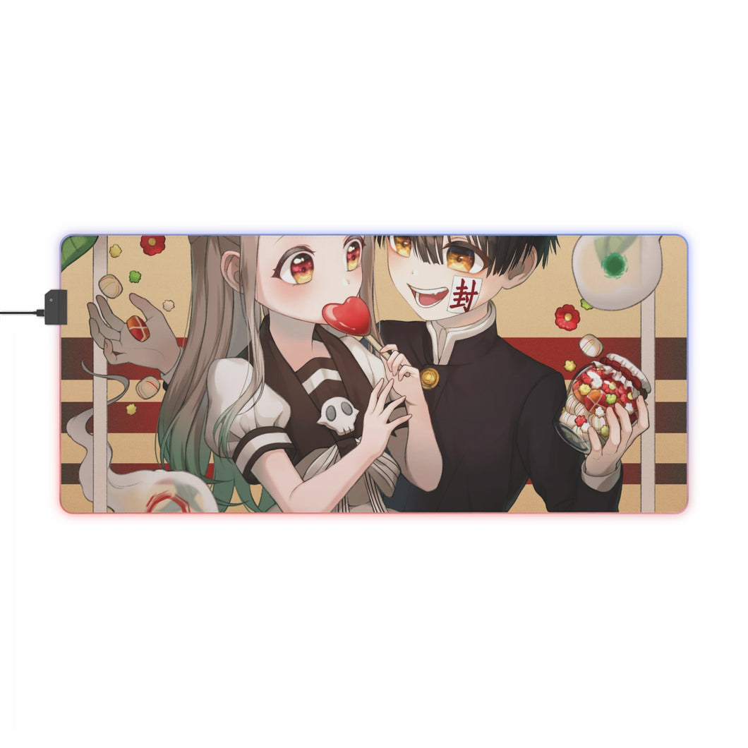 Jibaku Shounen Hanako-kun Jibaku Shounen Hanako Kun RGB LED Mouse Pad (Desk Mat)