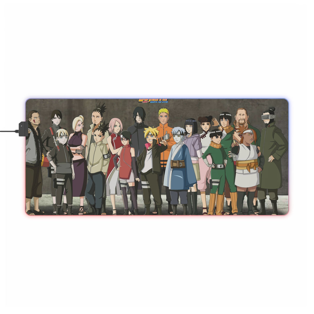 Boruto RGB LED Mouse Pad (Desk Mat)