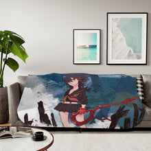 Load image into Gallery viewer, Anime Kill La Killr Sherpa Blanket
