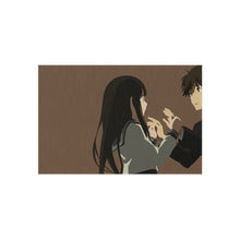 Load image into Gallery viewer, Eru Chitanda  And  Hōtarō Oreki Holding hands Rug
