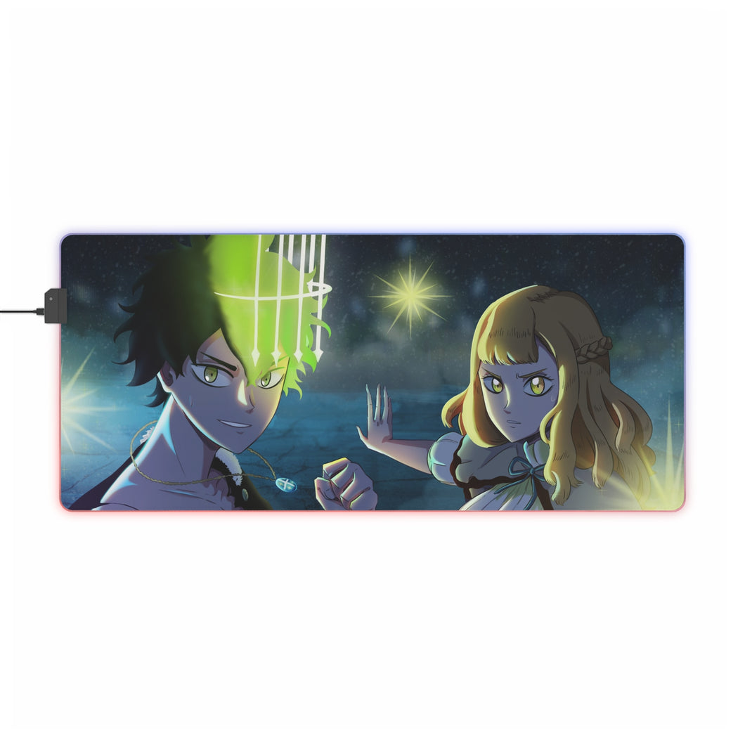 Anime Black Clover RGB LED Mouse Pad (Desk Mat)