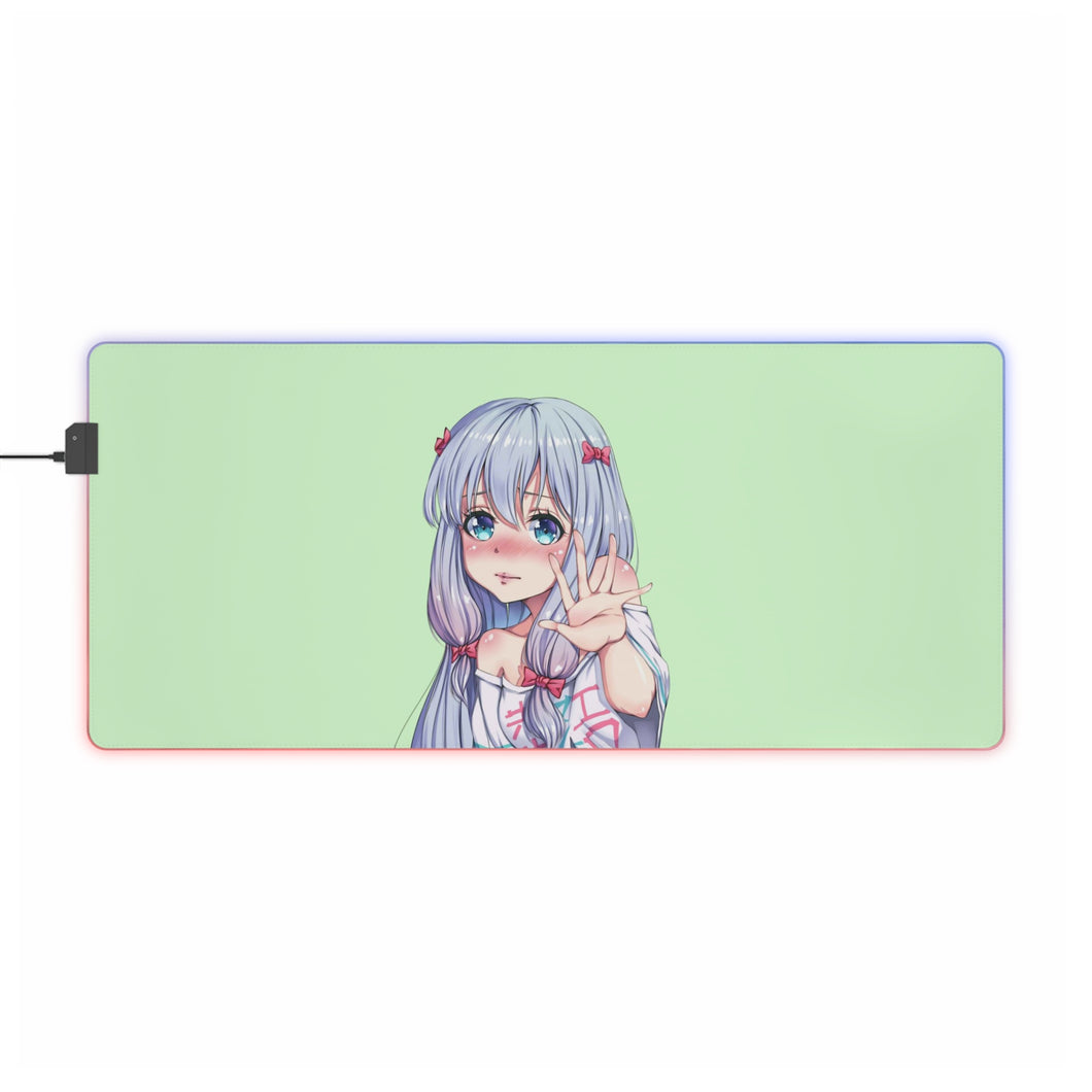 EroManga-Sensei RGB LED Mouse Pad (Desk Mat)