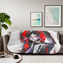 Load image into Gallery viewer, Ryūnosuke Akutagawa Sherpa Blanket
