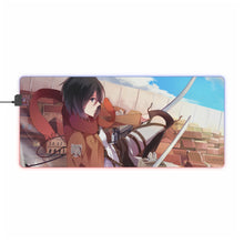 Load image into Gallery viewer, Anime Attack On Titan RGB LED Mouse Pad (Desk Mat)
