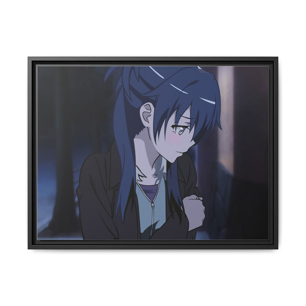My Teen Romantic Comedy SNAFU Yukino Yukinoshita Canvas Framed Art Print