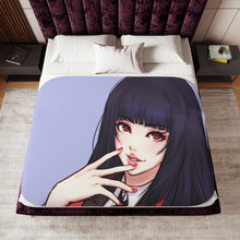 Load image into Gallery viewer, Anime Kakegurui Sherpa Blanket

