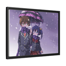 Load image into Gallery viewer, Yuuta and Rikka Canvas Framed Art Print
