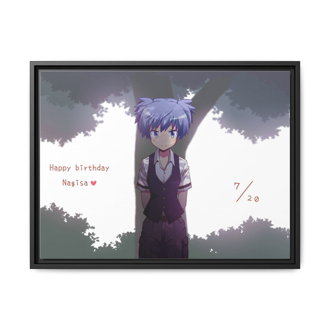 Assassination Classroom Nagisa Shiota Canvas Framed Art Print