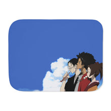 Load image into Gallery viewer, Anime Samurai Champloor Sherpa Blanket
