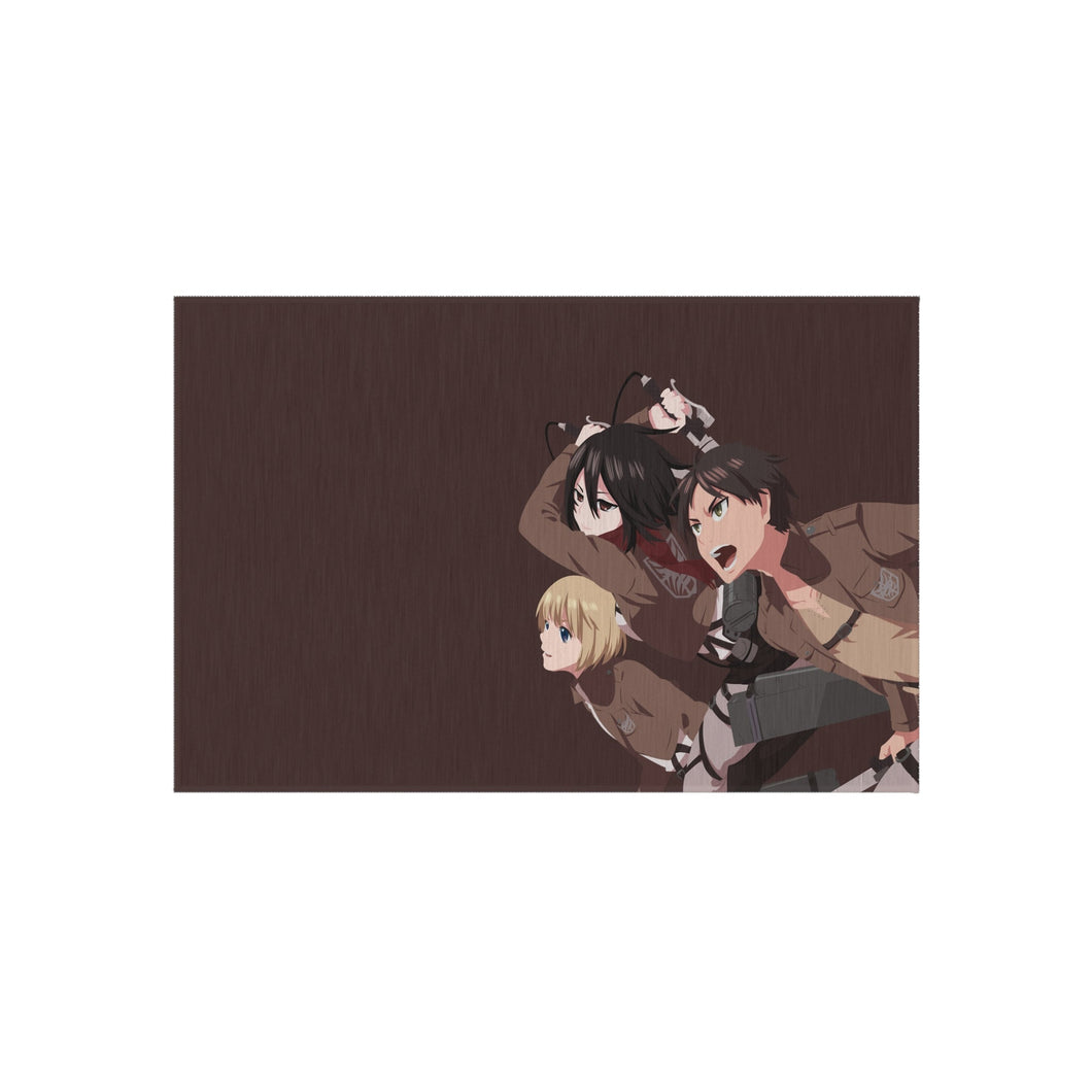 Anime Attack On Titan Rug