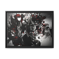 Makise Kurisu Canvas Framed Art Print