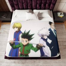 Load image into Gallery viewer, Anime Hunter x Hunter Sherpa Blanket
