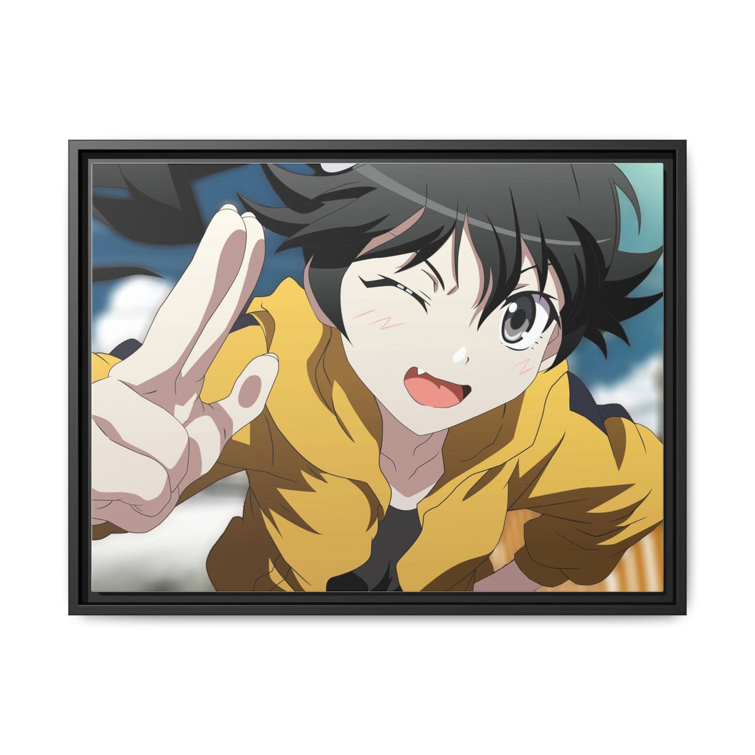 Monogatari (Series) Canvas Framed Art Print