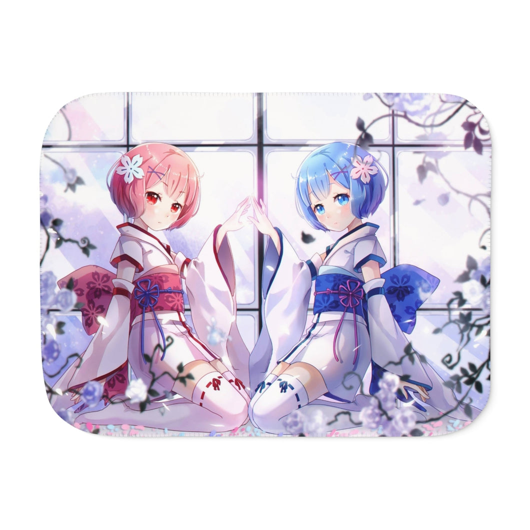 Anime Re:ZERO -Starting Life in Another World- Sherpa Blanket
