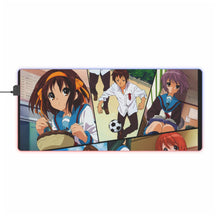 Load image into Gallery viewer, The Melancholy Of Haruhi Suzumiya RGB LED Mouse Pad (Desk Mat)
