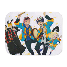 Load image into Gallery viewer, Blue Exorcist Sherpa Blanket
