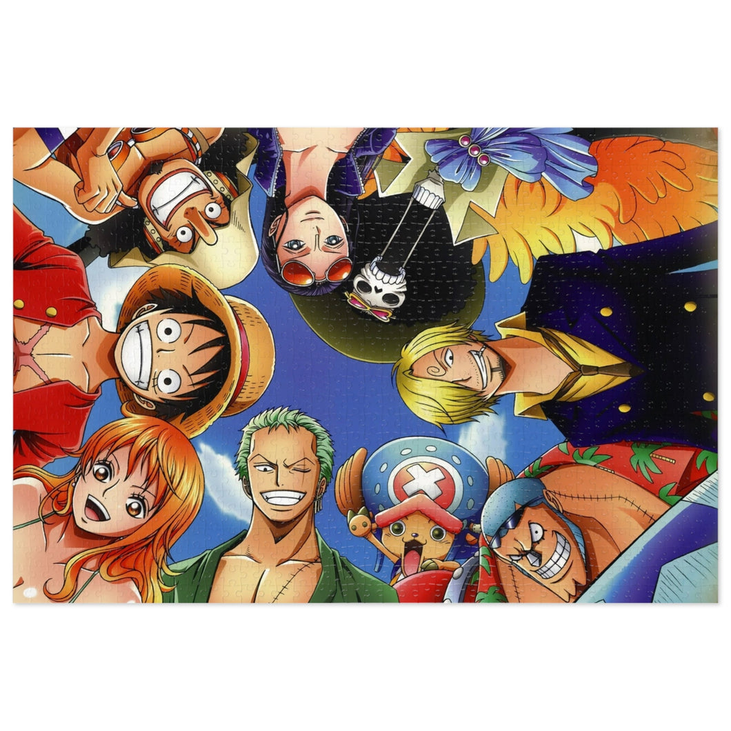 One Piece Monkey D. Luffy, Roronoa Zoro, Sanji, Nico Robin, Tony Tony Chopper Jigsaw Puzzle
