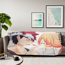 Load image into Gallery viewer, Anime Food Wars: Shokugeki no Soma Sherpa Blanket
