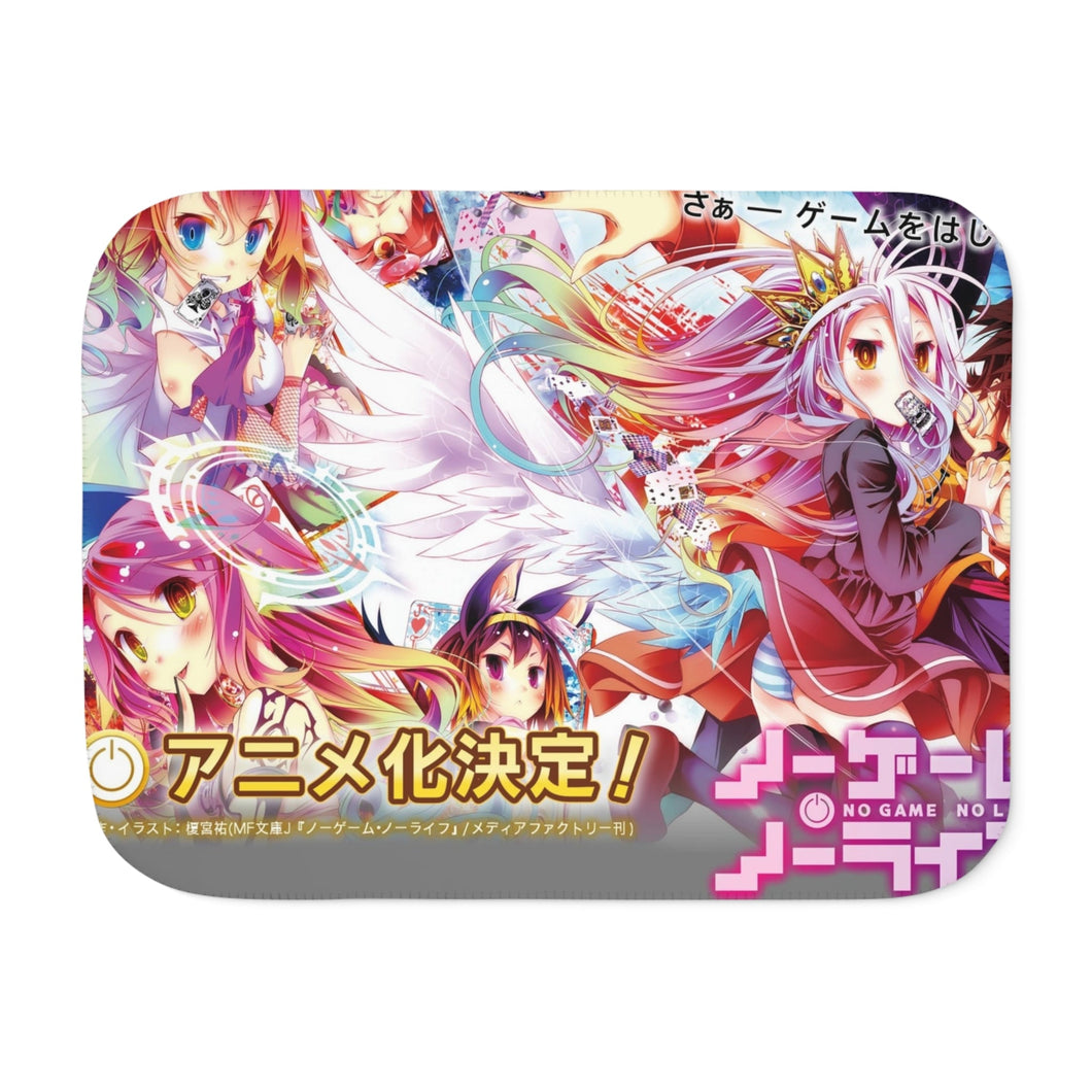 Anime No Game No Lifer Sherpa Blanket