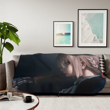 Load image into Gallery viewer, Violet Evergarden Violet Evergarden, Violet Evergarden Sherpa Blanket
