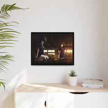 Load image into Gallery viewer, Mei and Izumi Canvas Framed Art Print
