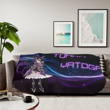 Load image into Gallery viewer, Tohak Yatogami - Purple Sherpa Blanket
