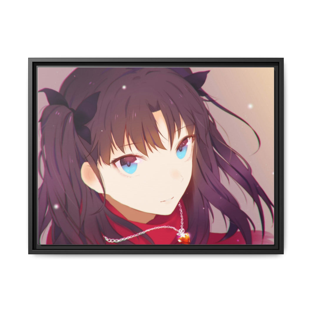 Rin Tohsaka Canvas Framed Art Print