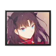 Rin Tohsaka Canvas Framed Art Print