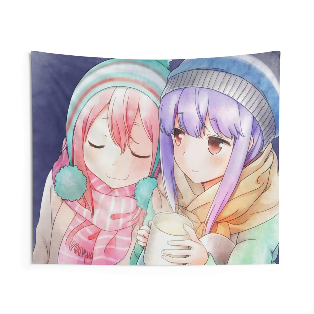 Laid-Back Camp by Indoor Wall Tapestry