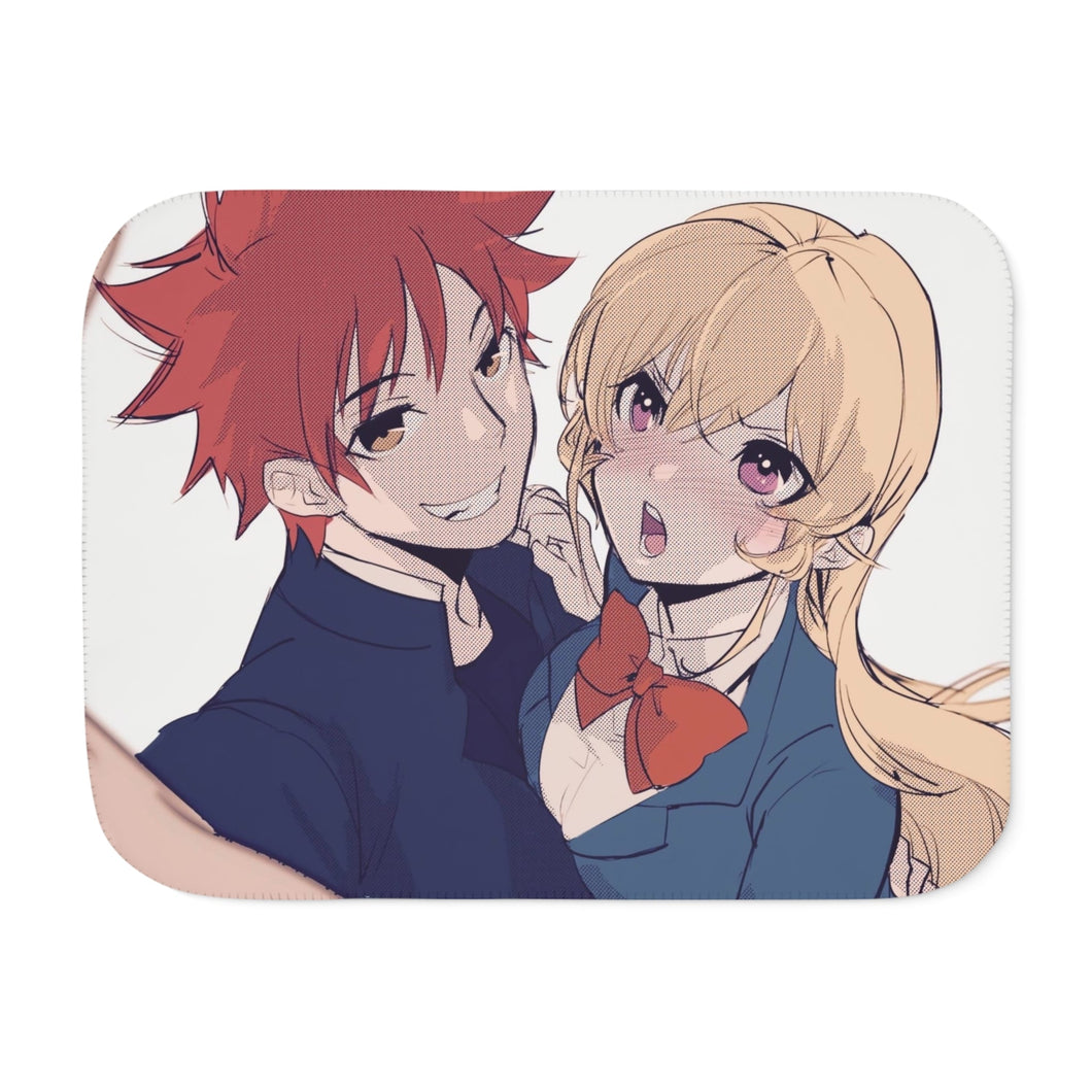 Anime Food Wars: Shokugeki no Somar Sherpa Blanket